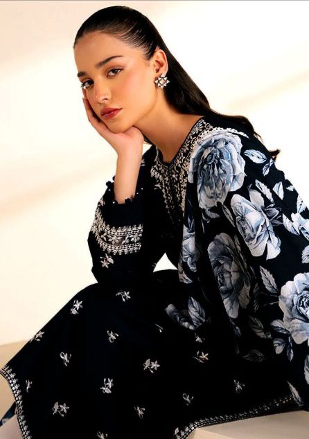 Elegant Dhanak 3PC Dress