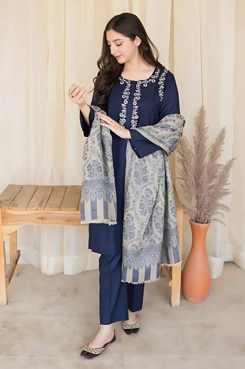 Soft Dhanak 3PC Ensemble