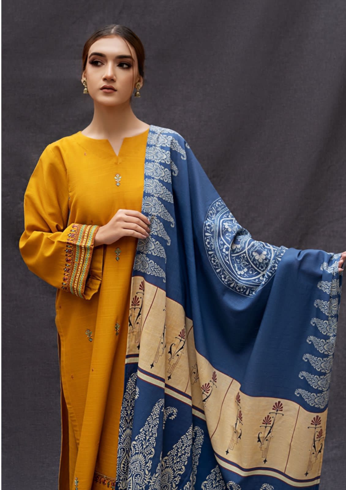 Soft Dhanak 3PC Ensemble