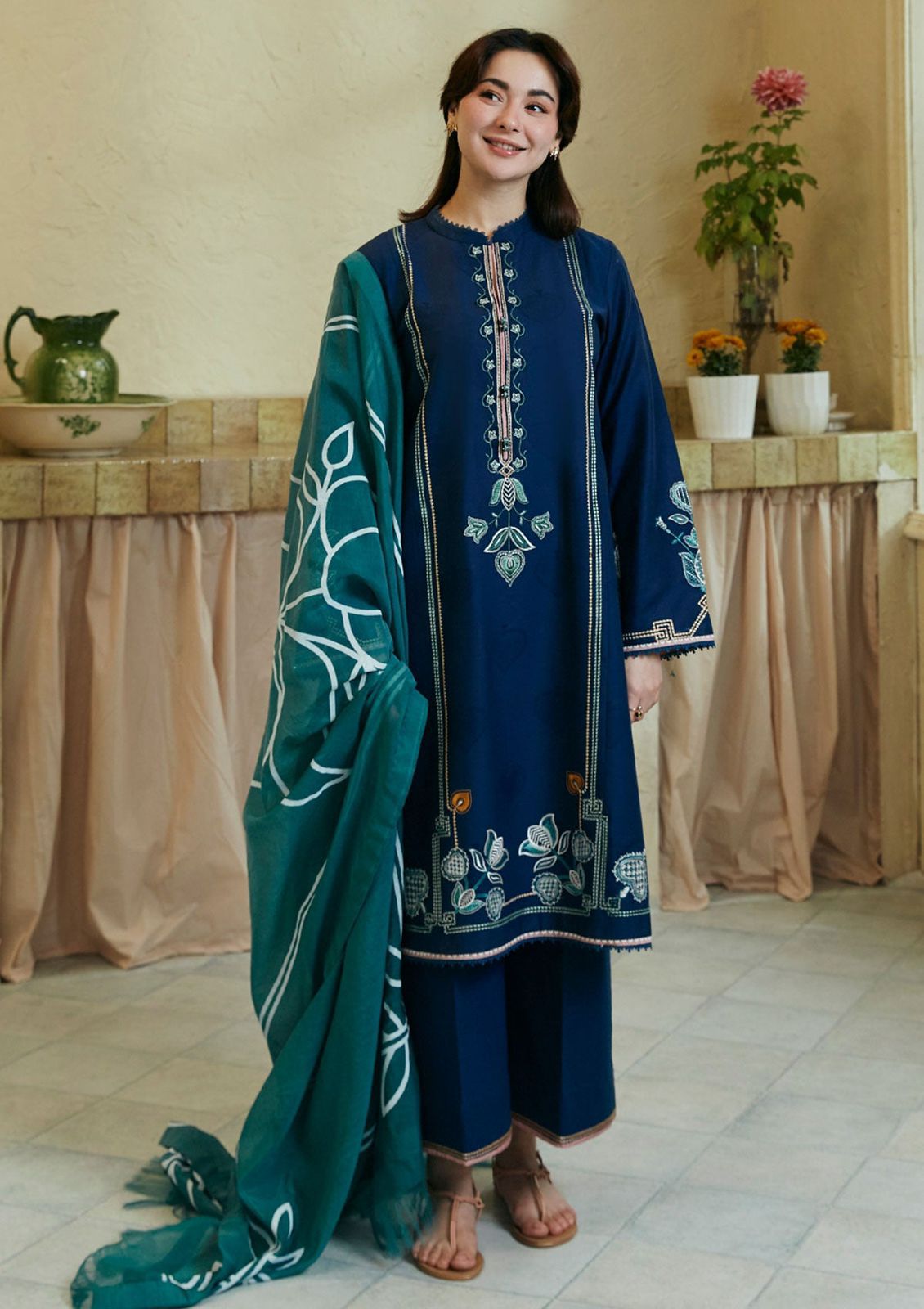 Winter Radiance Dhanak Set