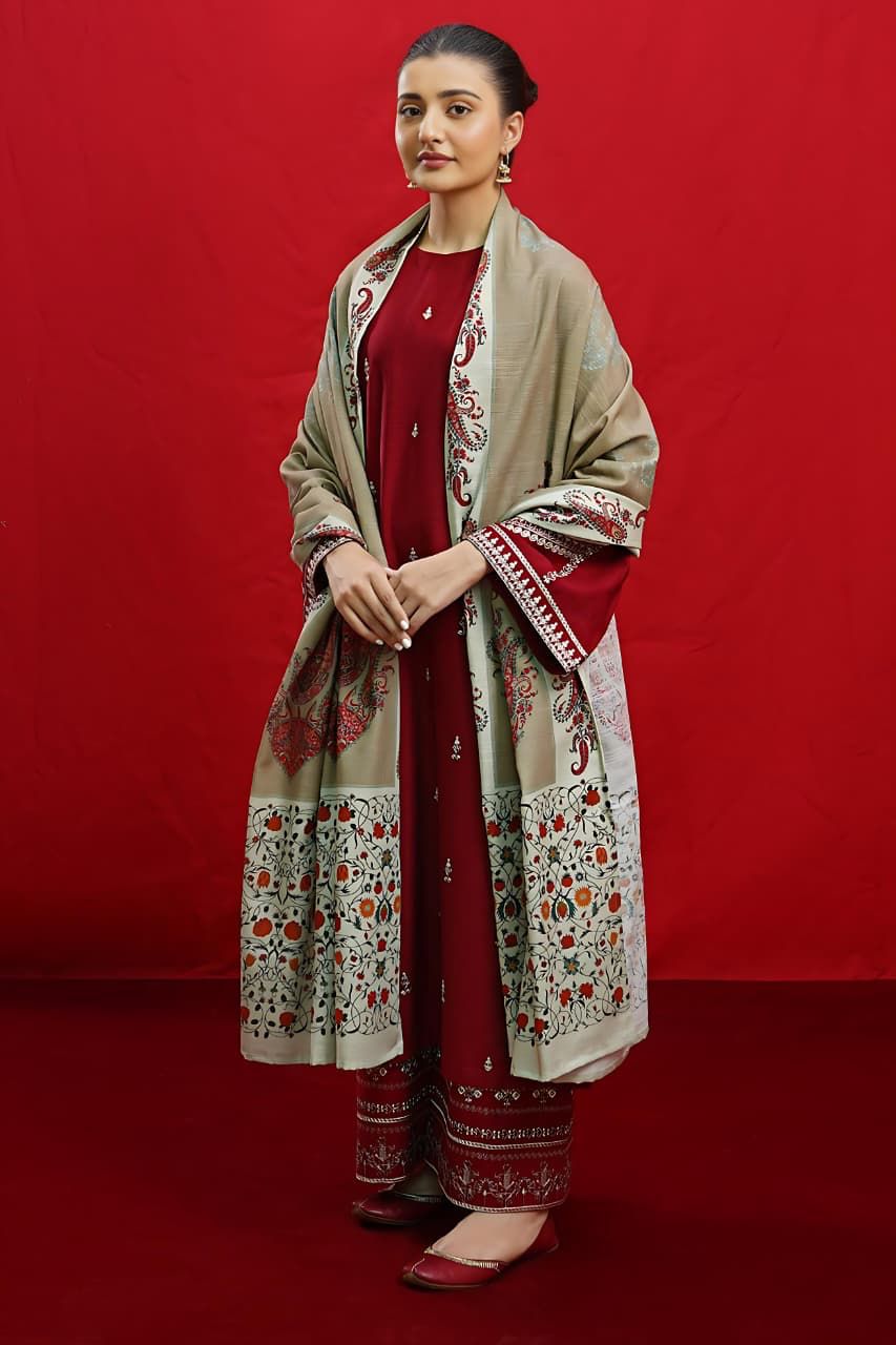 Regal Threads 3PC Dhanak Suit