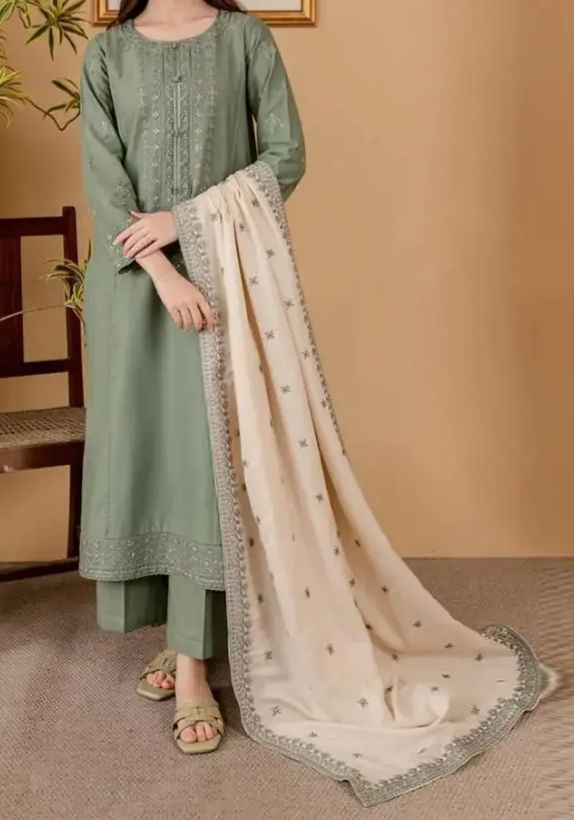 Soft Harmony Dhanak Dress