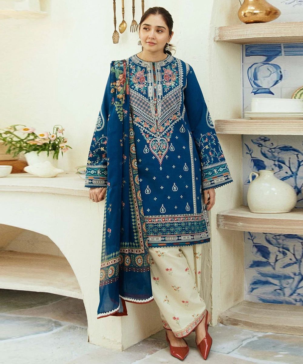 Royal Essence Dhanak 3PC Outfit